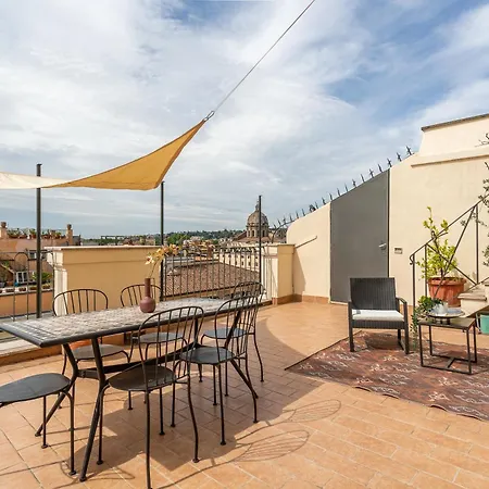 شقة Iflat Pantheon & La Dolce Skyline Penthouse