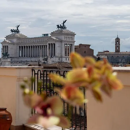 Iflat Pantheon & La Dolce Skyline Penthouse Lägenhet Rom